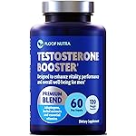 Testosterone Booster Supplement for Men - Male Enhancing Test Boost - Ashwagandha, Tongkat Ali, Rhodiola, Tribulus, Vitamin D3, B6, B12 - Workout, Muscle Builder, Strength, Energy, Performance - 120ct