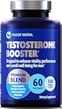 Testosterone Booster Supplement for Men - Male Enhancing Test Boost - Ashwagandha, Tongkat Ali, Rhodiola, Tribulus, Vitamin D3, B6, B12 - Workout, Muscle Builder, Strength, Energy, Performance - 120ct
