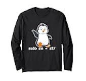 Sudo Rm Rf Tux Linux Penguin Developer Coder Programmer Long Sleeve T-Shirt