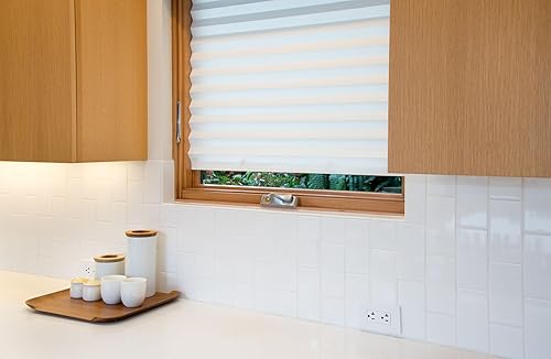 Miniatura 8 de Persiana Redi Shade 1616204 Original de papel blanco plisada 36 x 72 pulgadas paquete de 6 1612350