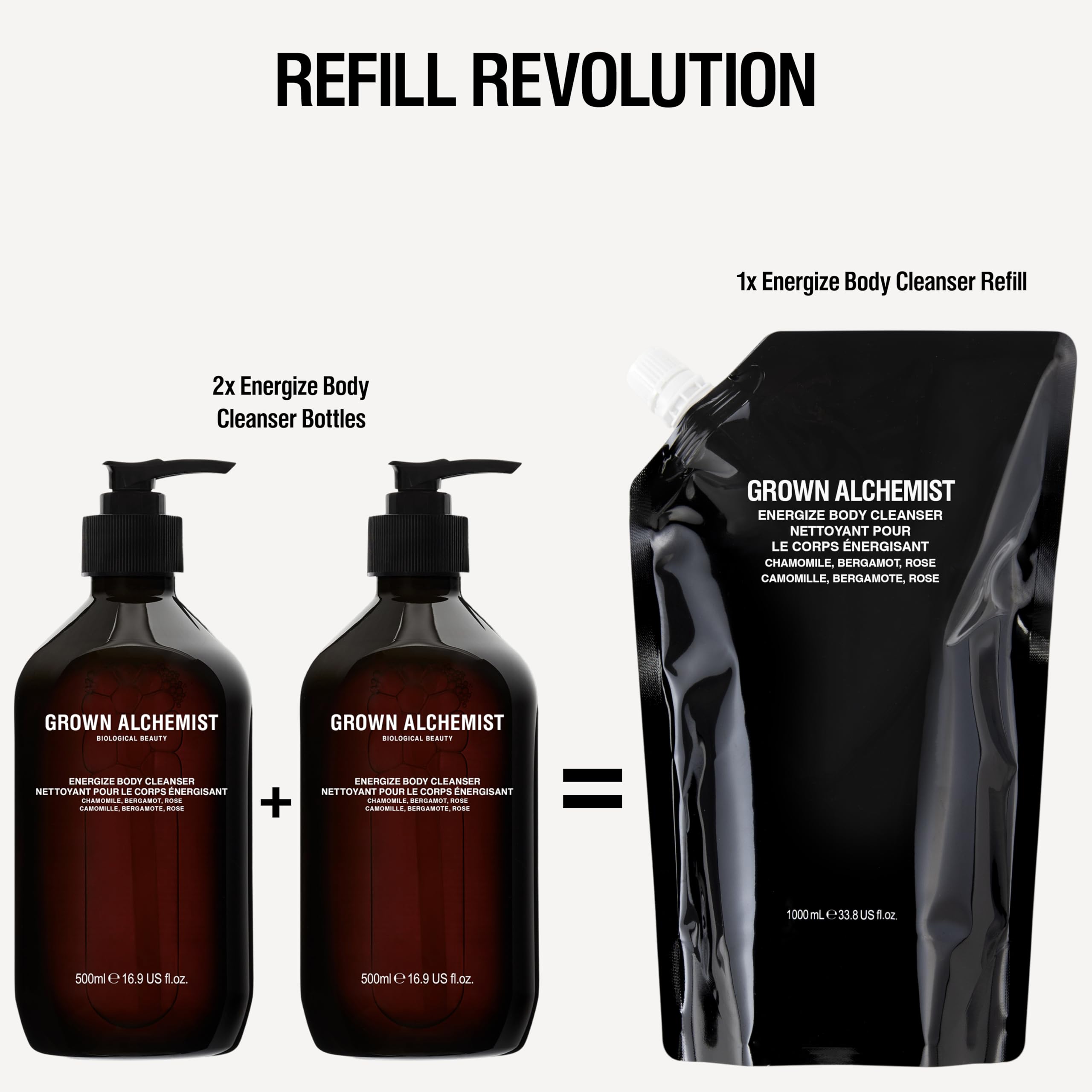 Amazon.com : Grown Alchemist Energize Body Cleanser. Chamomile