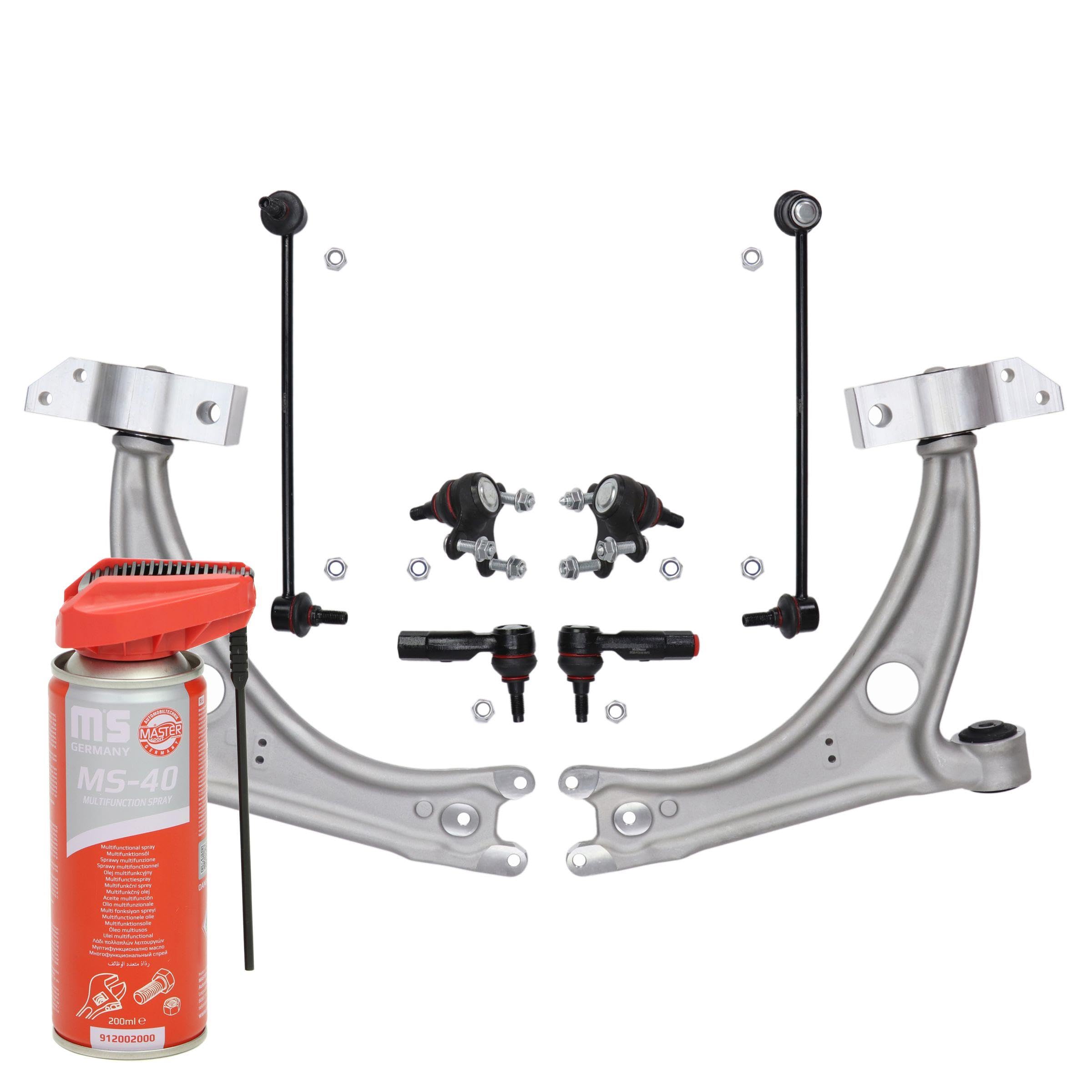 36824-SET-MSP Serie/Kit Kit braccio oscillante Sospensione ruota Anteriore 200ml