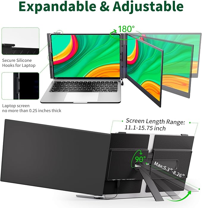 Monitor Extensor 14 FHD IPS miniatura 3