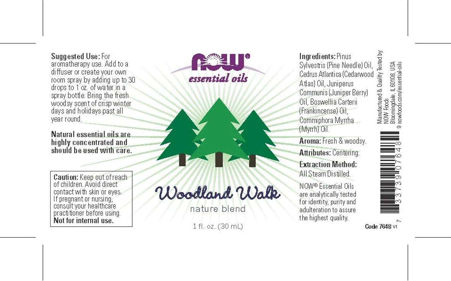 Essential Oil, Woodland Walk Oil - 30 ml, No Color, 30 ml (Pack of 1) - Image 3