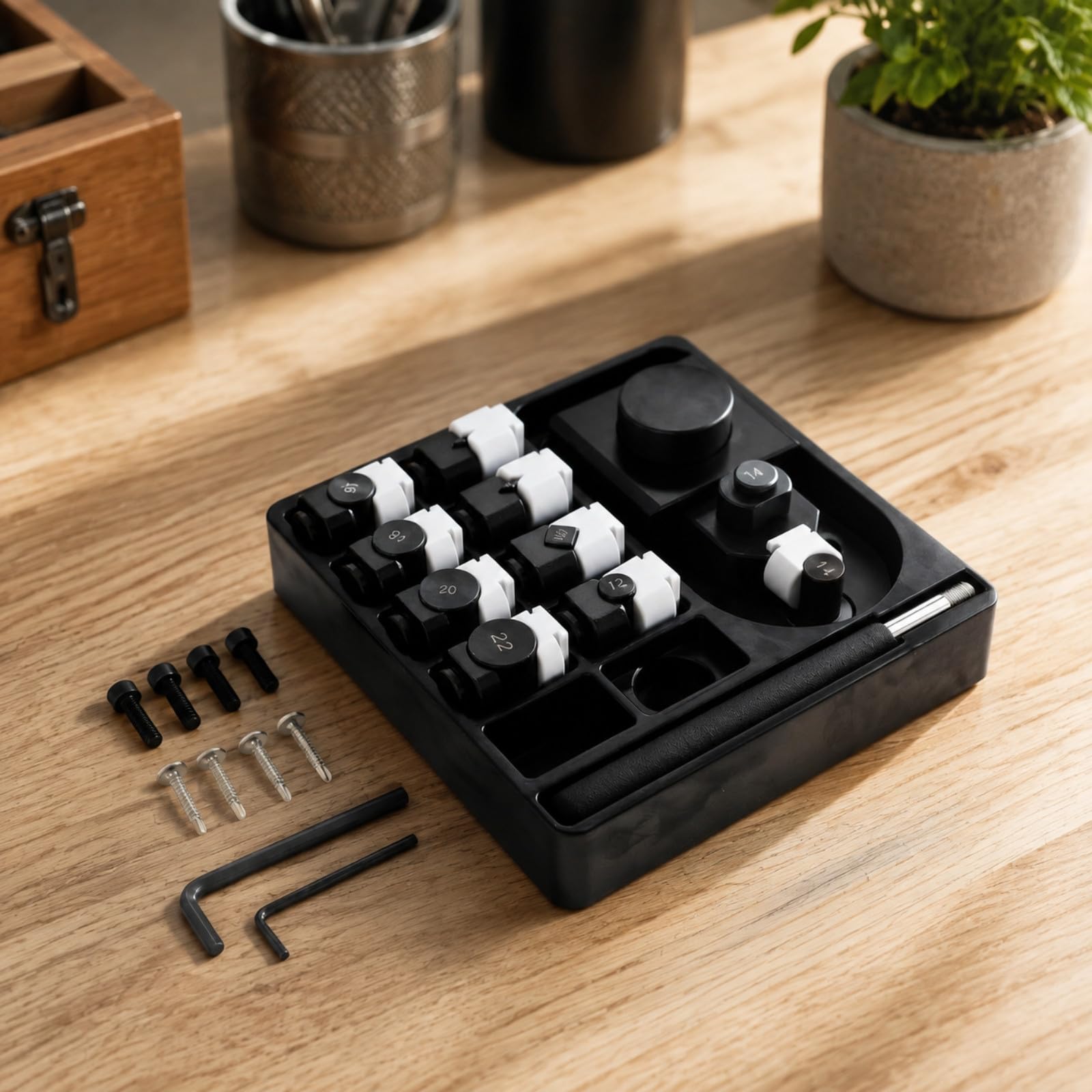 Máquina Dobladora Anillos Resistente | Compacto, Joyería, Herramienta, para Proyectos DIY, Joyeros,