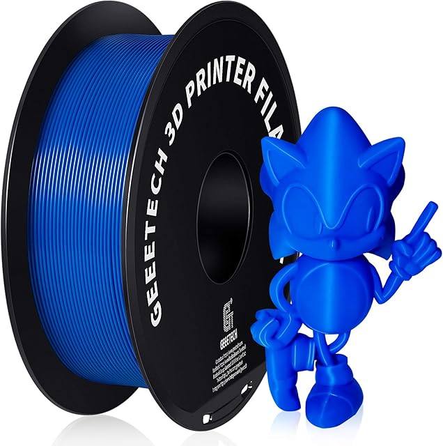 Geeetech PETG Filament 1.75 mm Blue PETG 1 kg Spool for 3D Printer