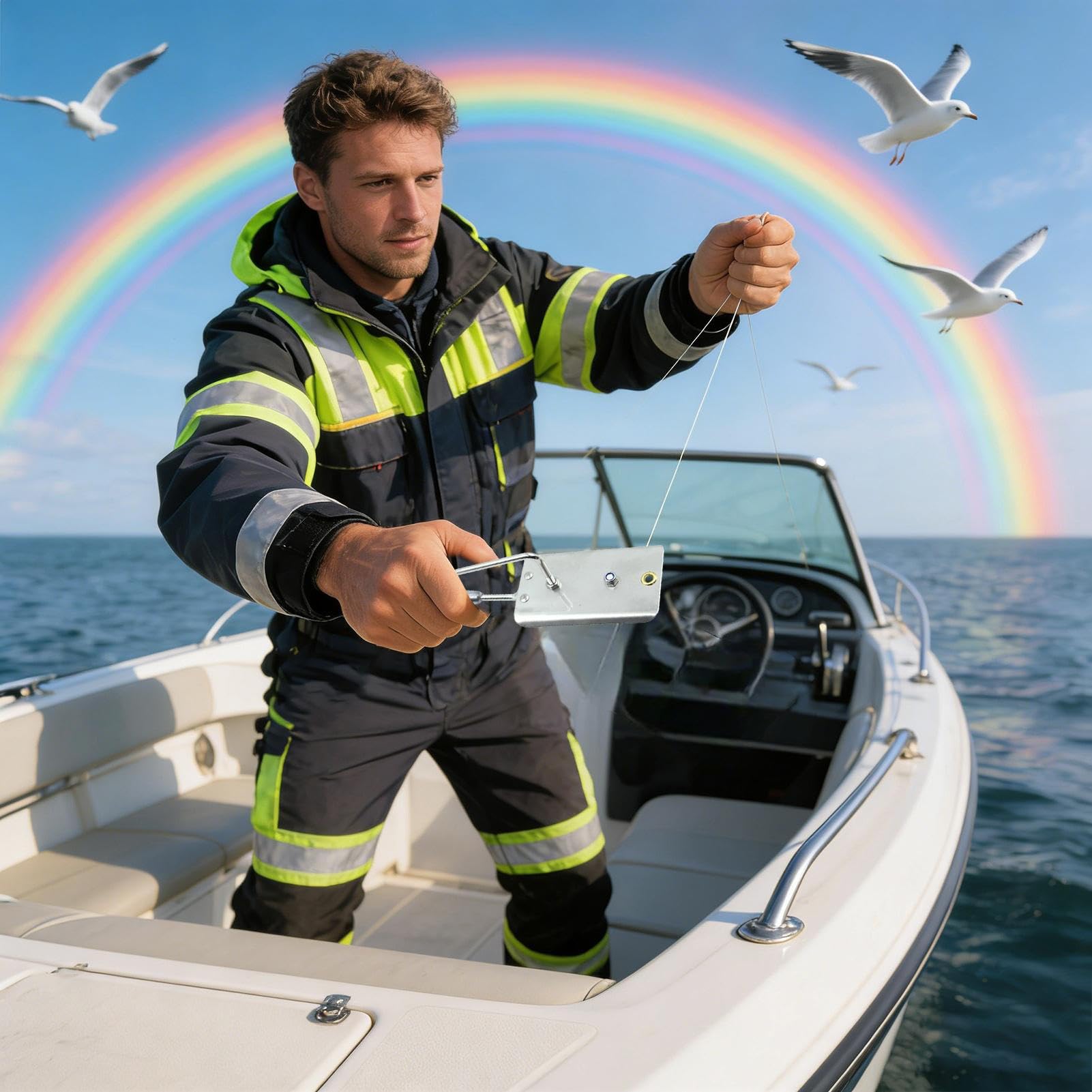 Tableros De Planaje Para,Planer Trolling Erosión - Accesorios de de Acero Inoxidable - para Pescadores en el Mar con Downriggers, Buceo y Agua Salada Offsh