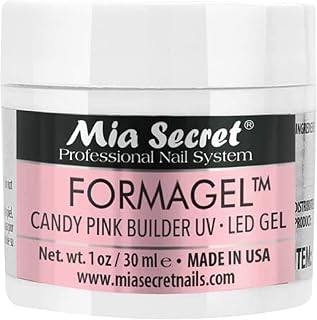 (Candy Pink) - Mia Secret Nudes 30ml Formagel Gel Nail Builder - UV Led Gel - Cover Blush - Cover Tan - Candy Pink Pick Yours (Candy Pink)