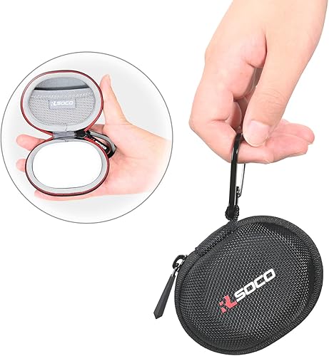 Miniatura 3 de RLSOCO Funda rígida para Huawei FreeBuds Pro 432+2, negro, resistente al agua, uso diario, viajes, protección de auriculares durante las actividades