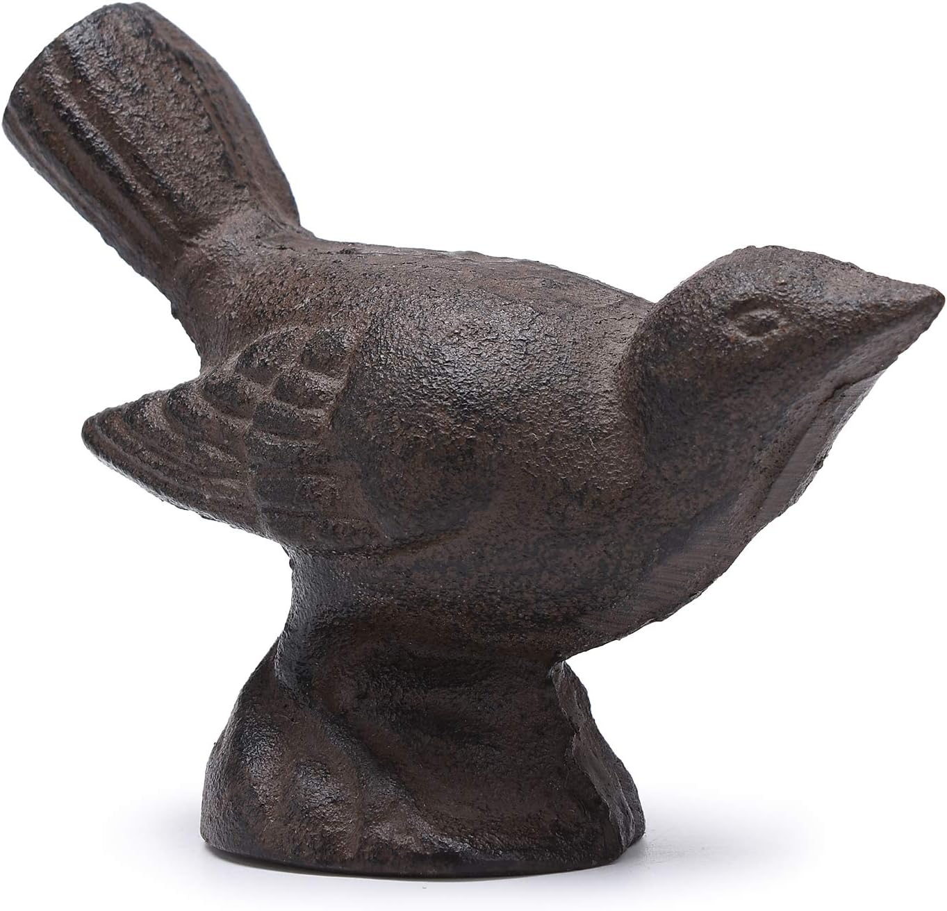 BRASSTAR Brass Bird Statue with Base Smooth Details Garden Yard Office Home Decor Paperweight TQGJPT411