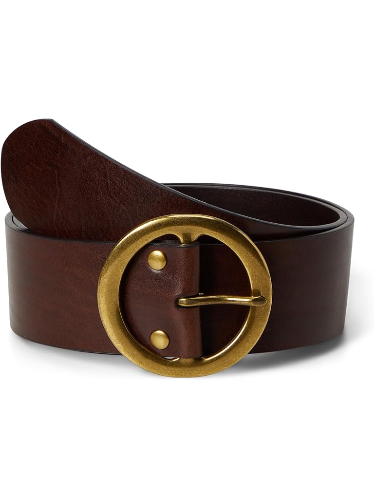 Brown Madewell Round Circle Belt