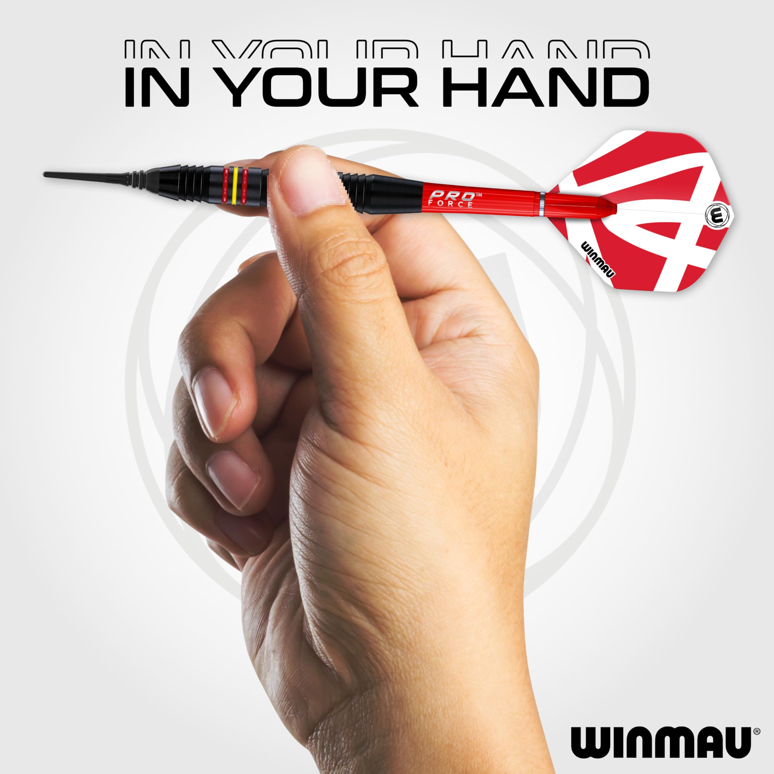 WINMAU Outrage Set de Dardos de Latón Softip 18 Gramos
