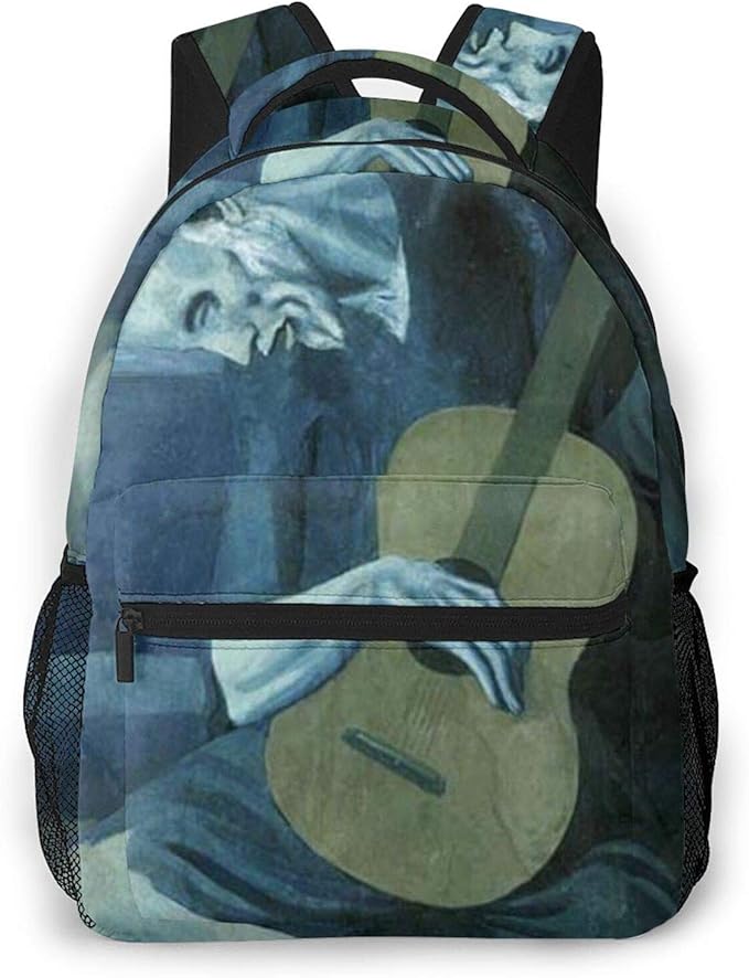 Borsa Per Chitarra Impermeabile - Zaino O Trasporto A Mano, Tessuto Scozzese Rosso/Verde - Foto 13