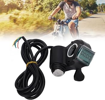 Kit Regolatore Velocità 36V 1000W Per Motori A Spazzole Con Manopola Acceleratore E Display – Impugnatura 22mm, Chiave Di Blocco, Per Scooter E Bici Elettriche