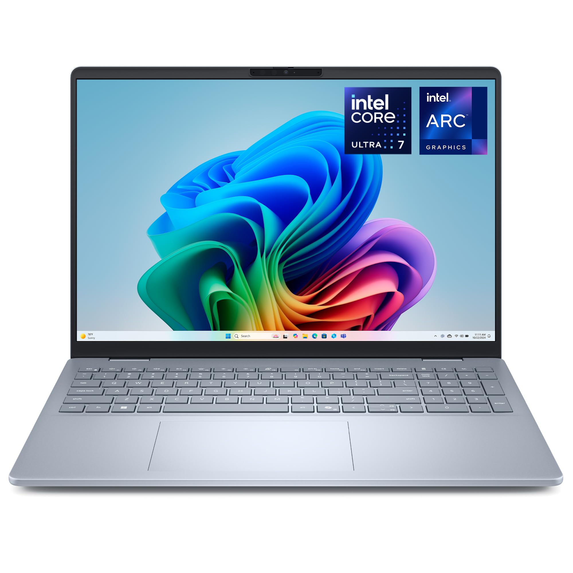 Dell Dell 16 Plus DB16250 Laptop Copilot+ PC, 16'' 2.5K Display, Intel Core Ultra 7 256V, Intel Arc, 16 GB LPDDR5X RAM, 512 GB SSD, W
