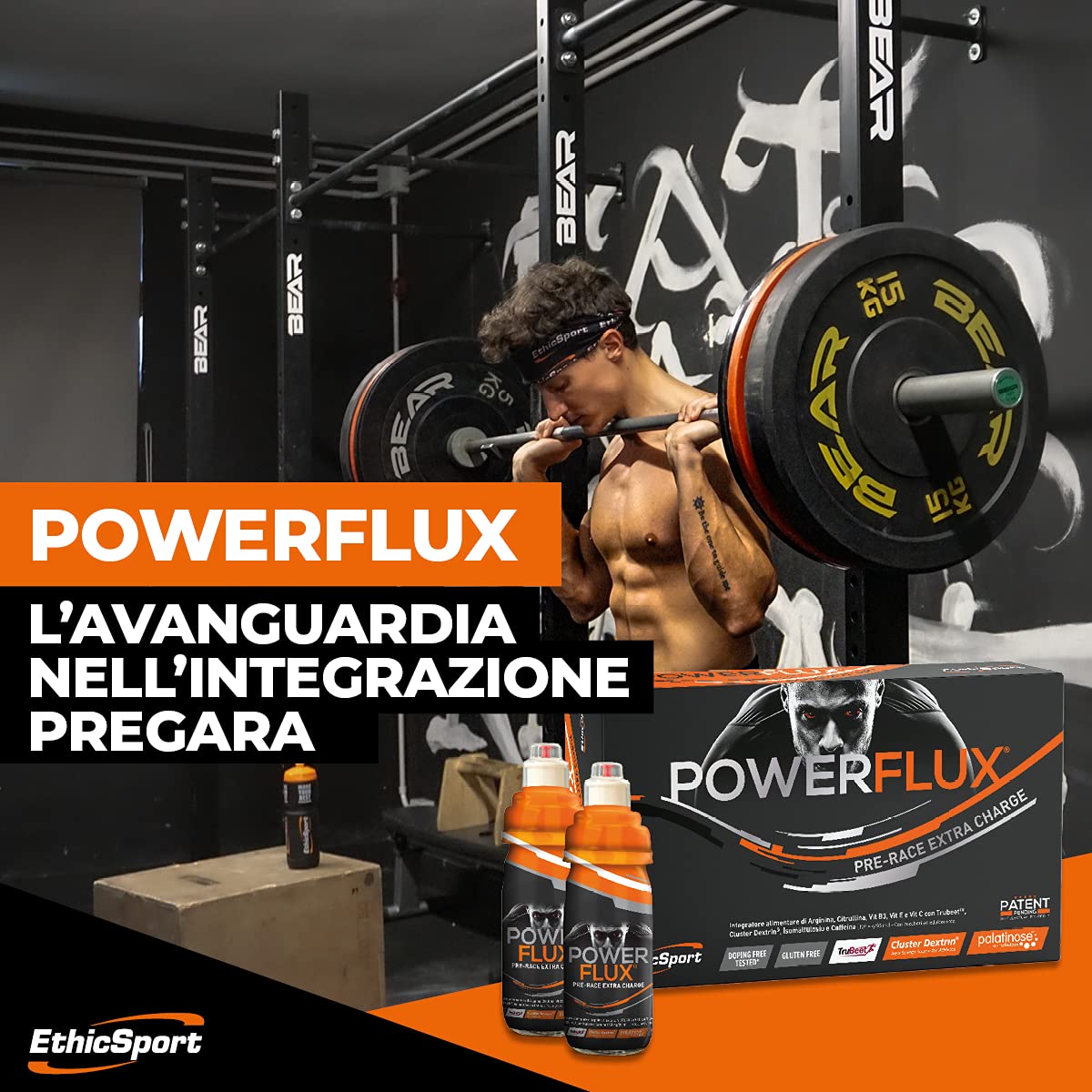 ETHIC SPORT POWERFLUX 5 FLACONCINI X 85 ML
