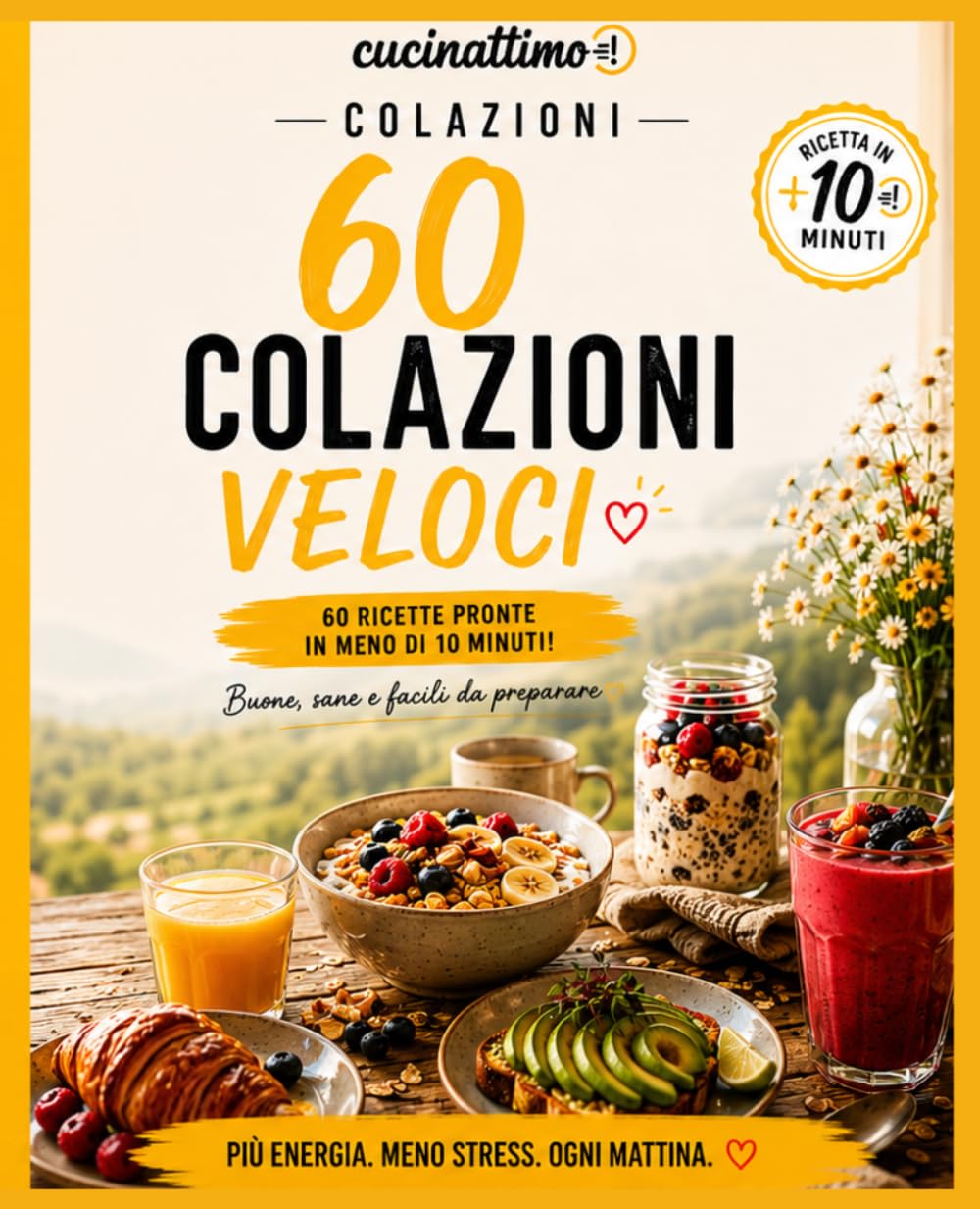 CUCINATTIMO - 60 COLAZIONI VELOCI: Pronte in meno di 10 minuti (CUCINATTIMO - LA CUCINA IN UN ATTIMO)