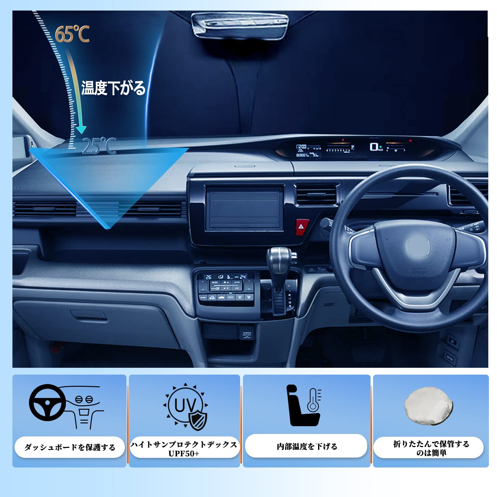 Amazon.co.jp: SHAOHAO ホンダ ステップワゴン/スパーダ 車用