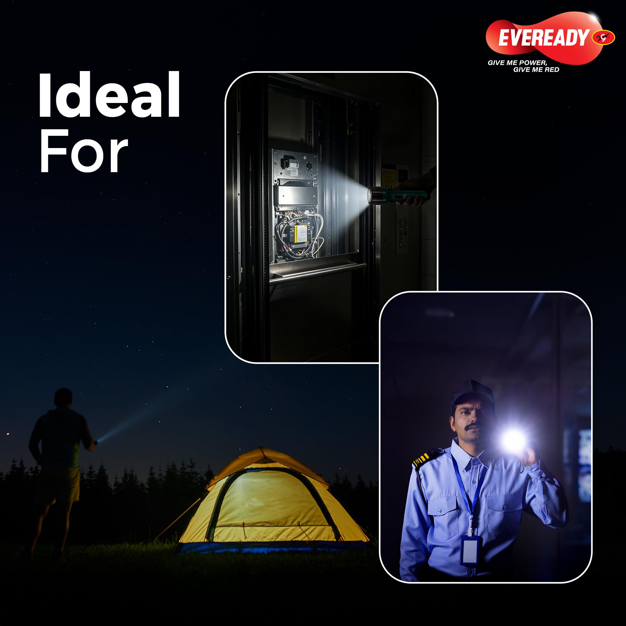 EVEREADY DL02 Dazzle, 1.5W Emergency Torch