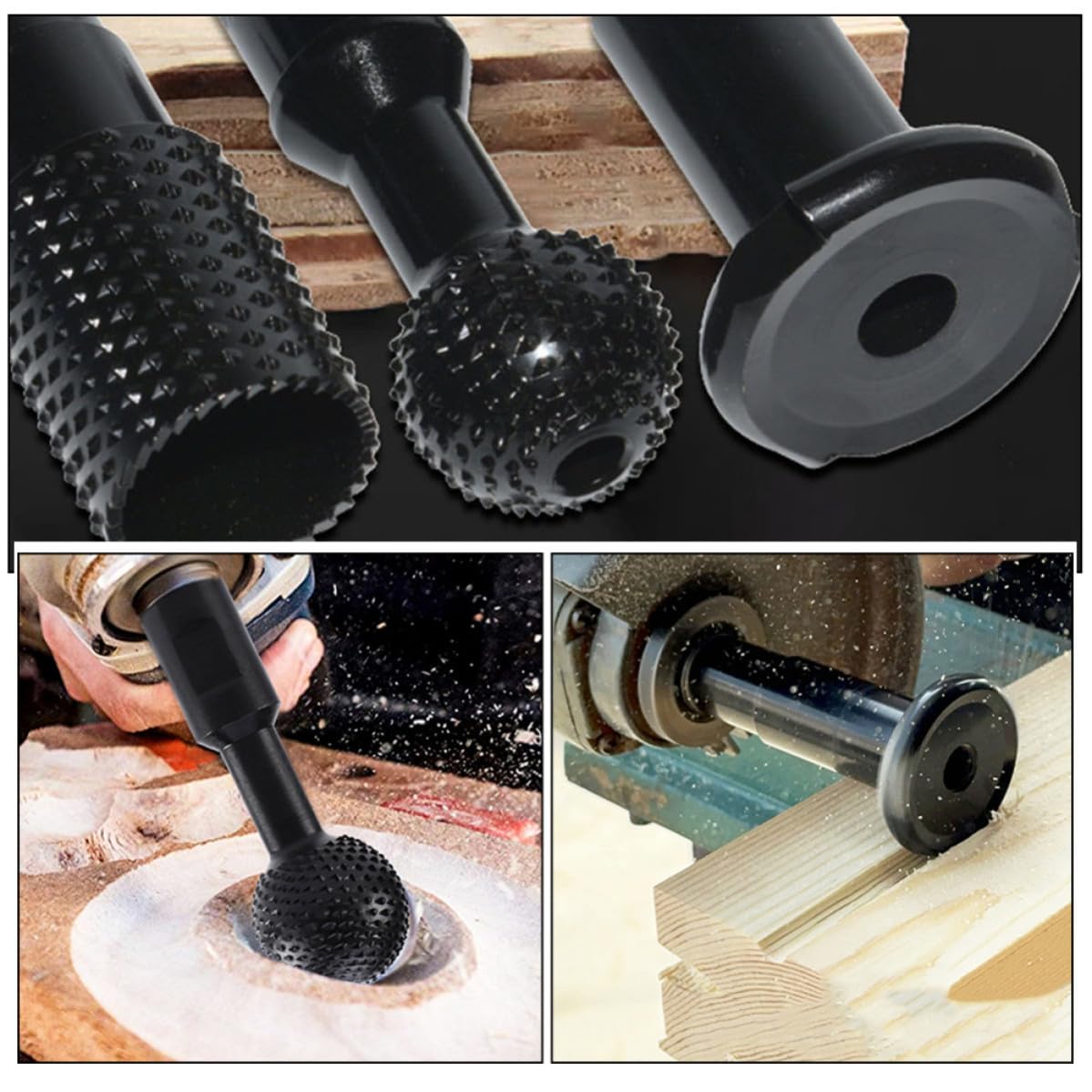 Set Fresa per Intaglio Angolare M14 in Acciaio 45 per Smerigliatrice