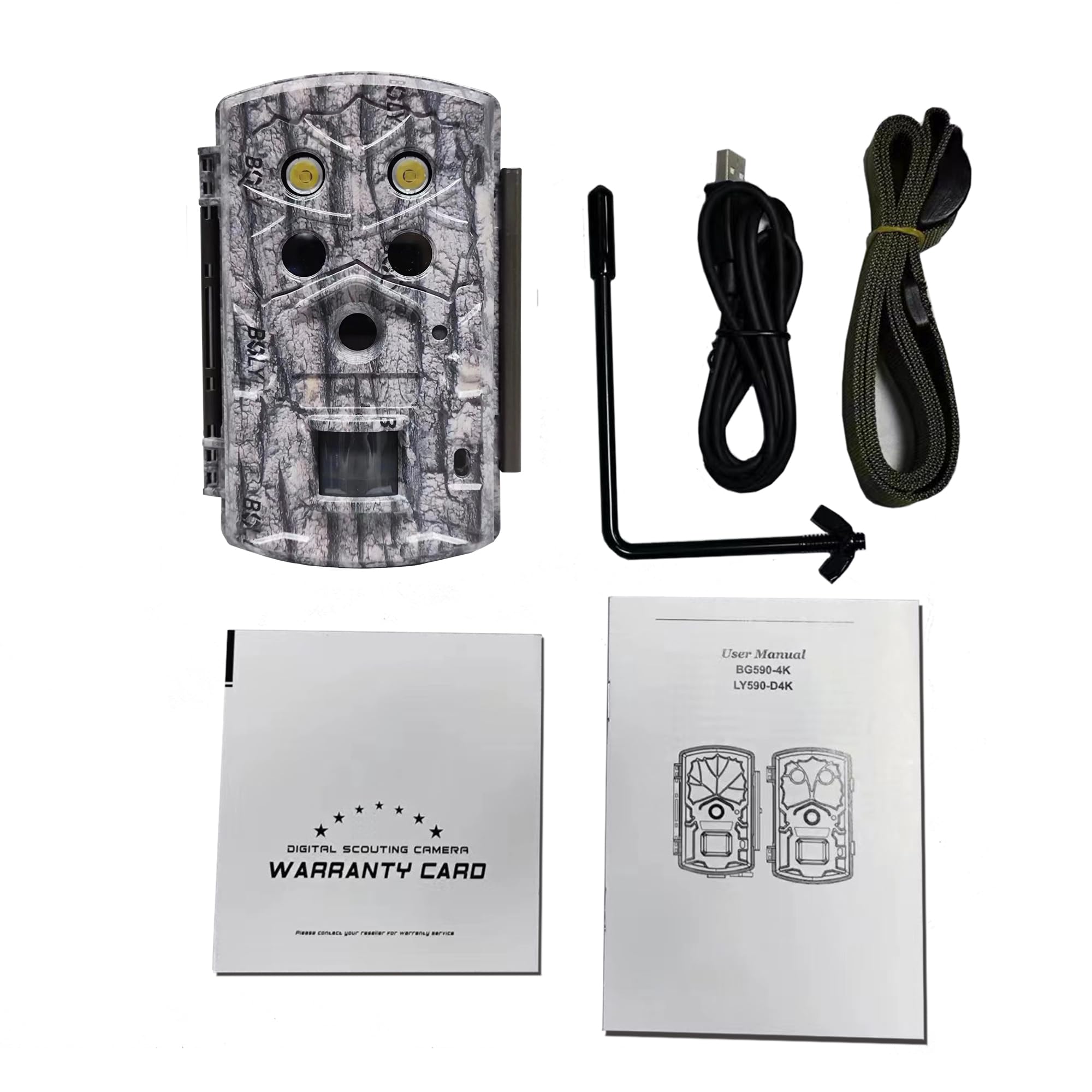 BolyGuard Wildlife Wildkamera 45 MP 4K FHD Jagdkamera 30,5 m Erfassungsreichweite 40 Stück 940 nm IR-LEDs mit Nachtversion für Wildtierüberwachung und Heimsicherheit (-4K)