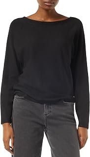 COMMA Strickpullover mit Glitzergarn