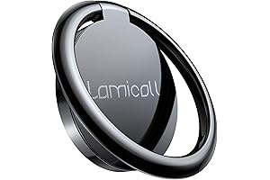 Lamicall Phone Pop Stand - Ring Holder, Finger Grip that Works with Magnetic Car Mounts