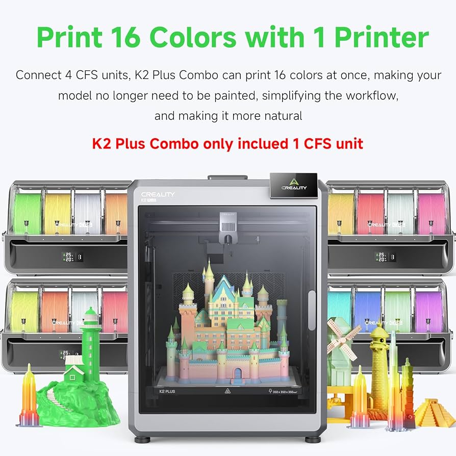 [なんとかさん専用] Creality K2 Plus Combo Creality K2 Plus Combo 3D Printer, Bundle with Creality CFS