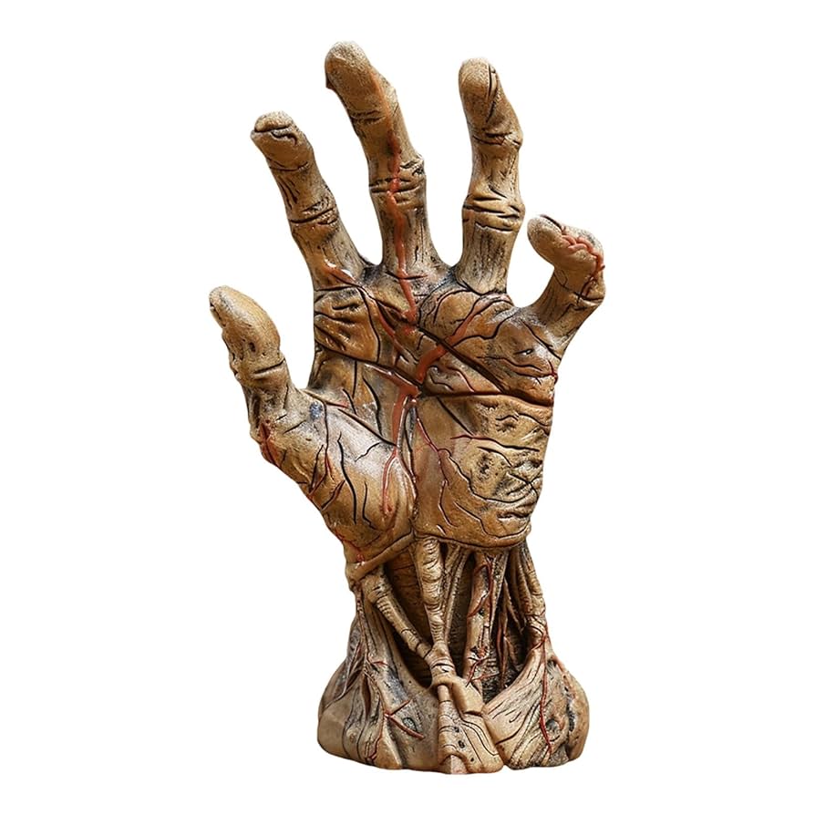 Amazon.co.jp: 樹脂の悪魔の手の装飾品 - 悪魔の手のデスク