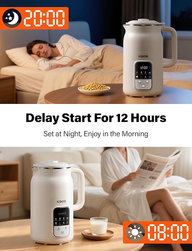 Extractor de Jugos y Leches Vegetales 9 en 1, Capacidad 1L, miniatura 7