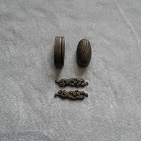 Vista 41 de Espada samurái japonesa KOSHIRAE – Fuchi Kashira Menuki 01-77