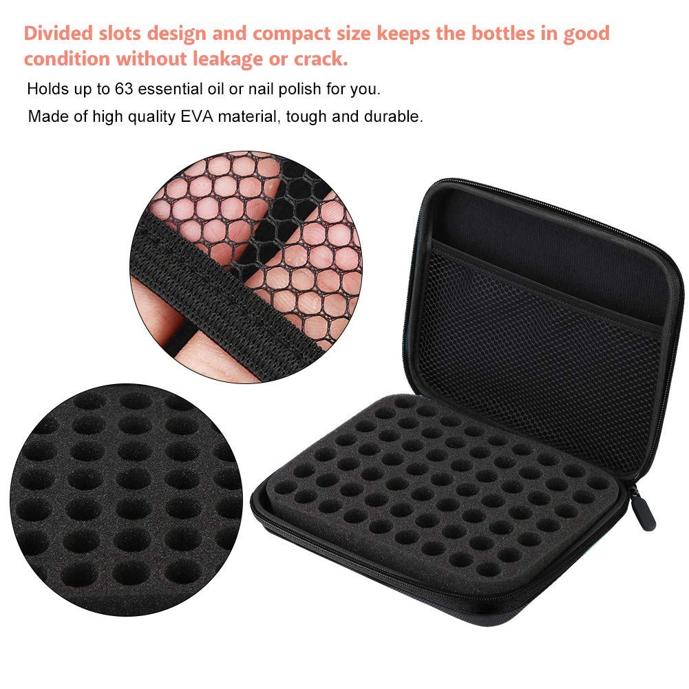 Essentiële Olie Draagtas voor op Reis - Organizer voor Make-up en Cosmetica - Reistas Essentiële Olie Draagtas voor op Reis - Organizer voor Make-up en Cosmetica - Reistas