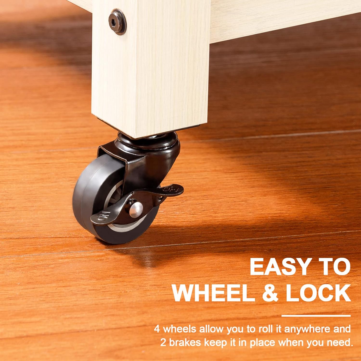 Buy furduzz Kitchen Island on Wheels with Drawer and Storage Shelves, Kitchen Cart with Towel