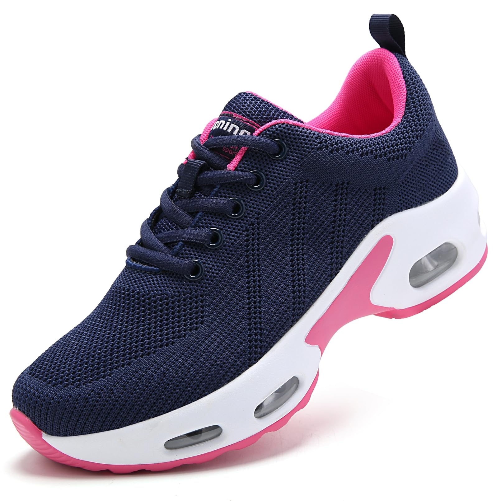 Myztra Damen Laufschuhe Mit Luftpolster Turnschuhe Atmungsaktiv Sportschuhe Bequeme Straßenlaufschuhe Walkingschuhe