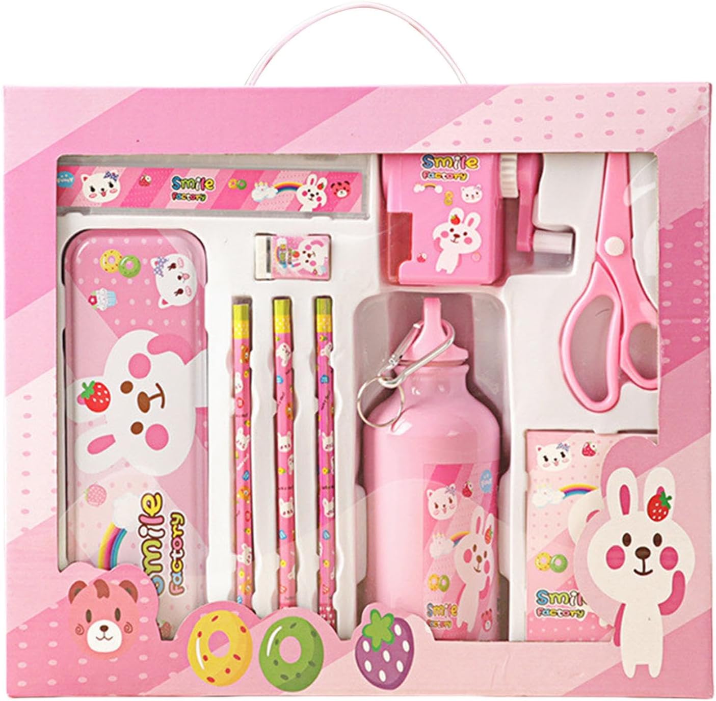 Astuccio Portapenne Kawaii A Tema Anime – Capiente, In Tessuto Poliestere, Leggero, Per Studenti E Fan, Regalo Originale