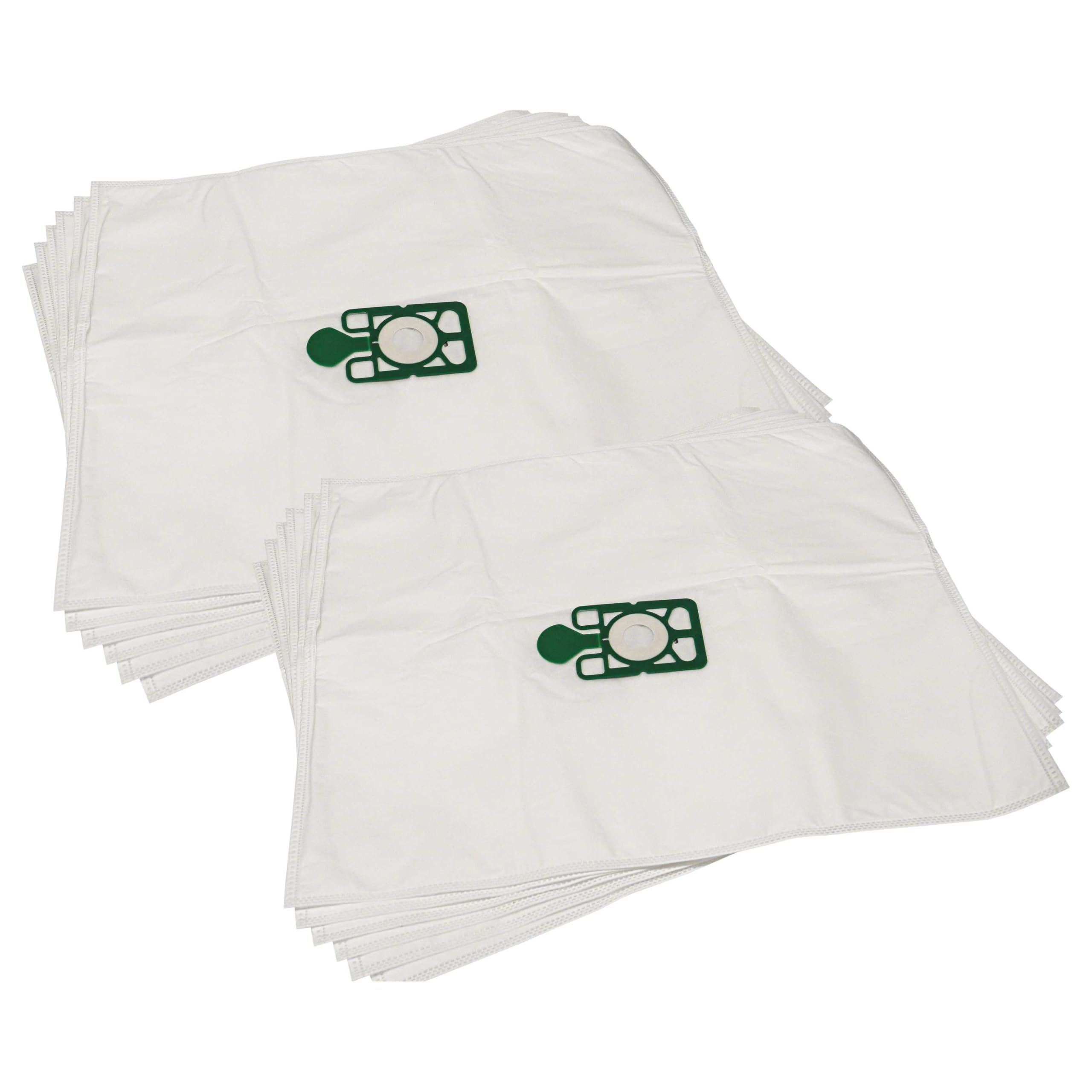 vhbw 10x bolsa reemplaza Numatic NVM-3BH para aspiradora - vellón micro, 64 cm x 54 cm blanco
