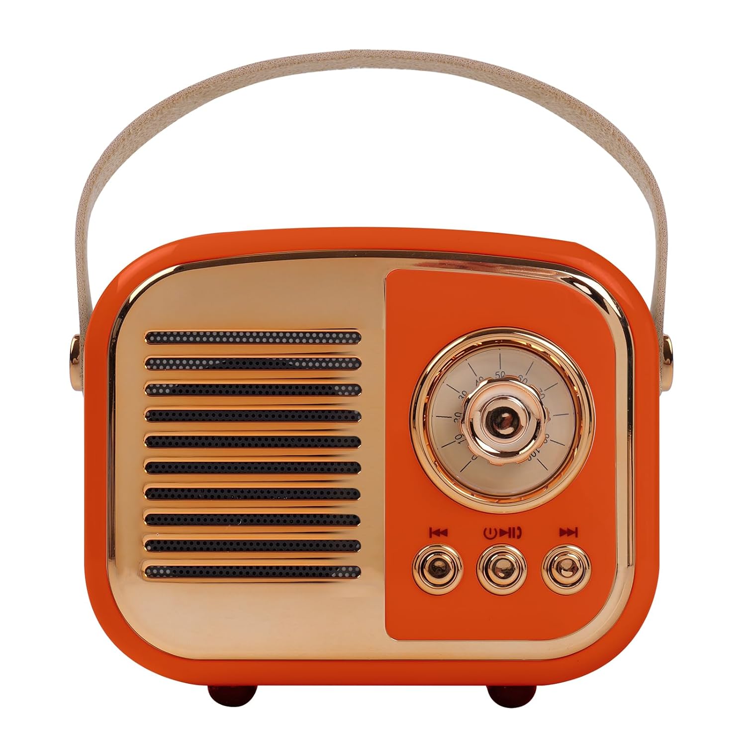 Retro Bluetooth Speaker Vintage Wireless Speaker Portable Mini Radio Old Fashion Style for Room Decor Kitchen Desk Bedroom