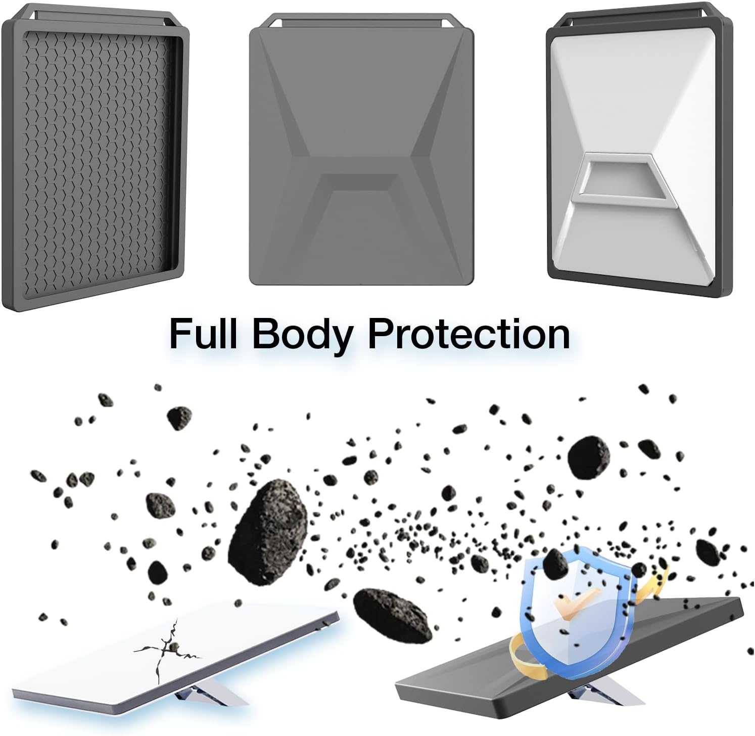 for Starlink Mini Case, Anti-Reflection Silicone Protective Cover for Satellite Dish-Portable Travel & RV Accessories with Scratch-Resistant Design