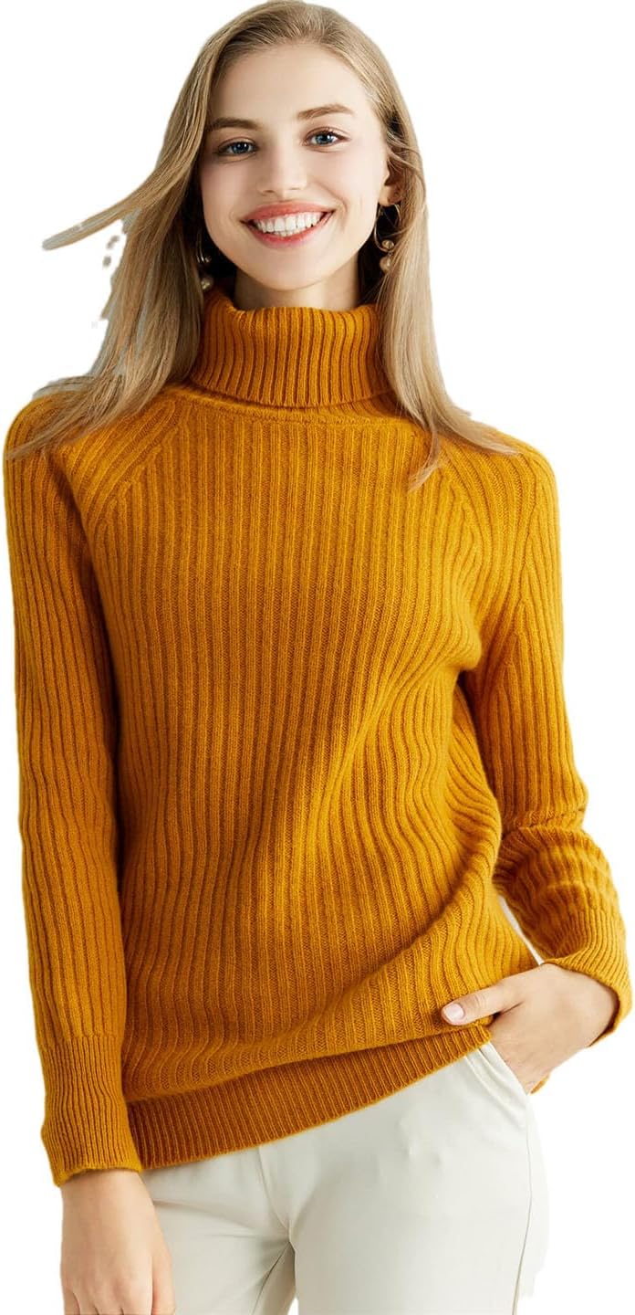 JOHN SMEDLEY タートルネック CATKIN ライトキャメル S ジョン