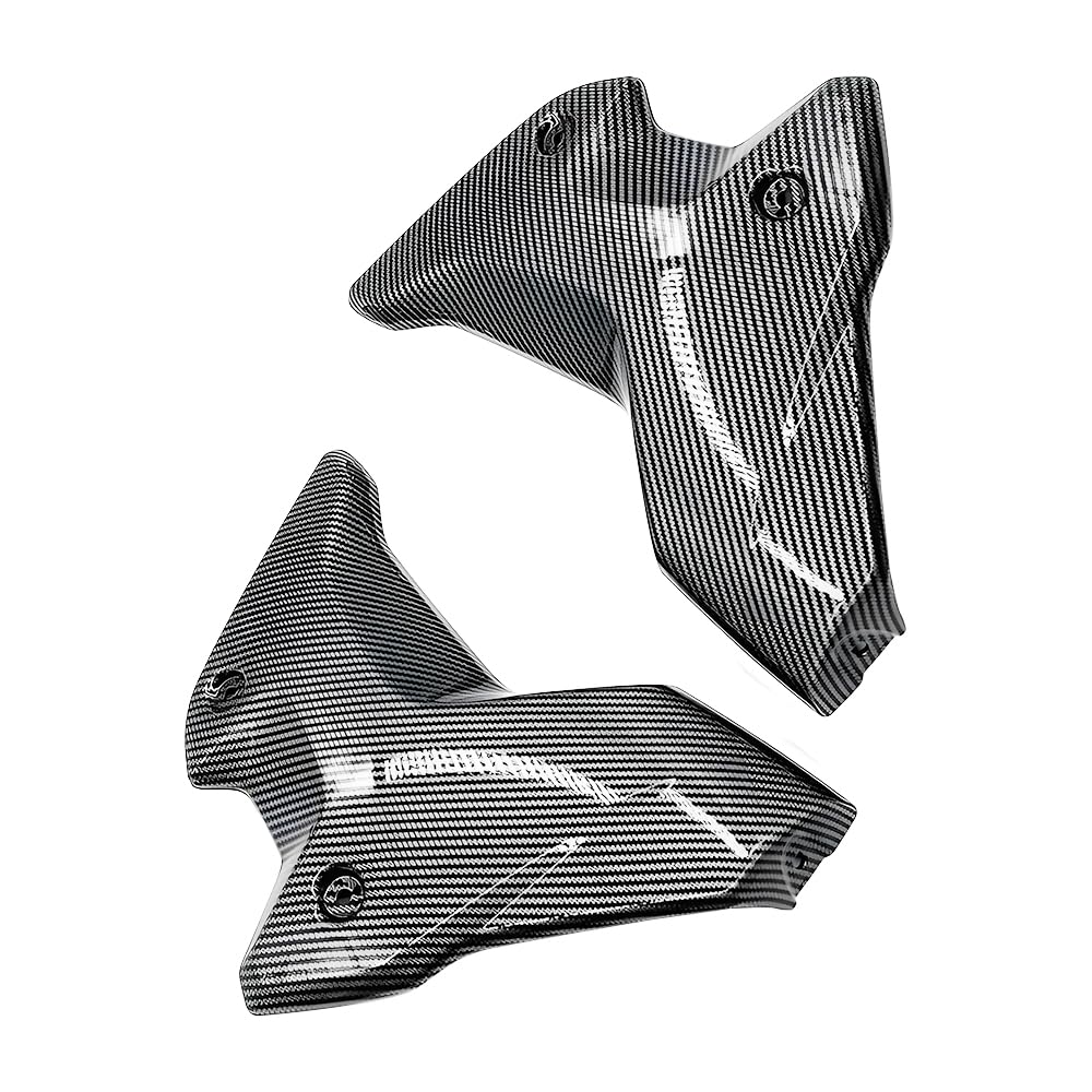 Płyta ochronna zbiornika Pasuje do R1250GS 18-23, osłony chłodnicy lewej i prawej strony-ochrona wyglądu skorupa motocykla(Silver)
