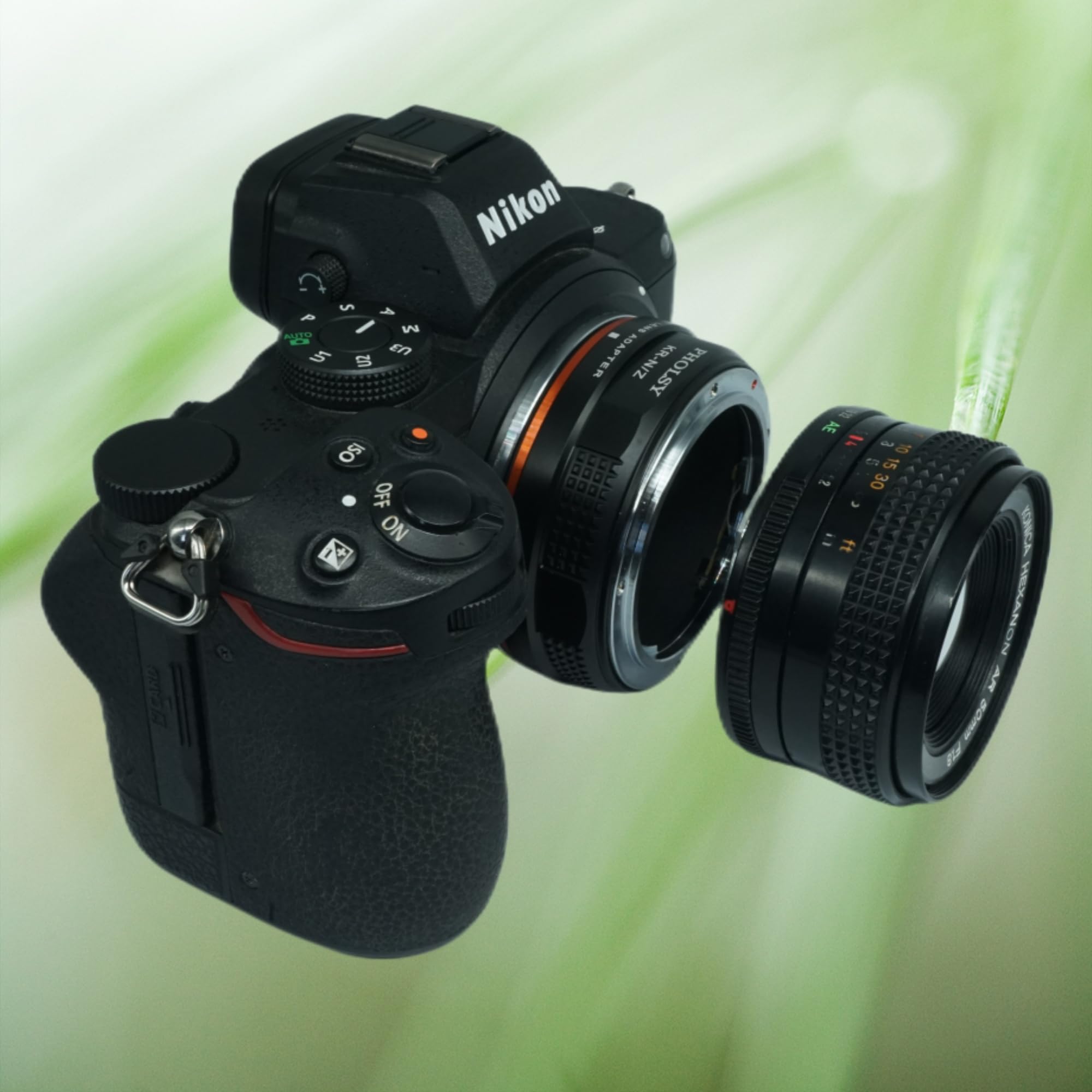 PHOLSY Lens Mount Adapter Manual Focus: Compatible with Konica AR Lens to Nikon Z Camera Body, Konica AR to Nikon Z - Image 4