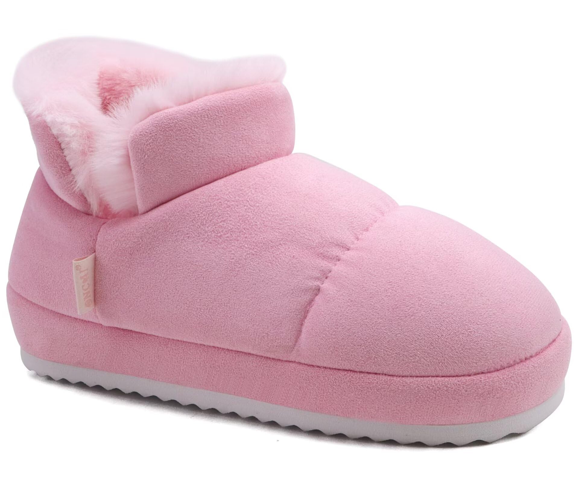 ONCAI Damen Hausschuhe Hausschuhe für Frau Slipper Stiefel für Frauen Damen Winter Fuzzy Warm Bootie Indoor Outdoor Größe 35-42
