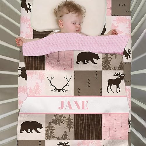 Miniatura 9 de Juego de ropa de cama personalizado para cuna para bebés, juego de ropa de cama personalizado para cuna con nombre, ropa de cama de guardería de