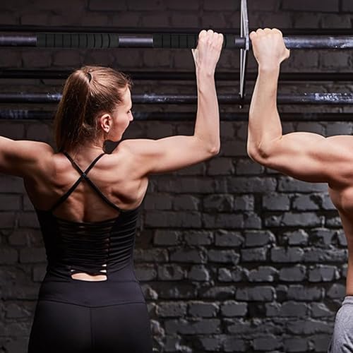 Miniatura 8 de VANZACK 3 piezas de agarre envuelve las cubiertas de la manija de la barra de dominadas de la almohadilla de la barra del agarre de la sola barra de