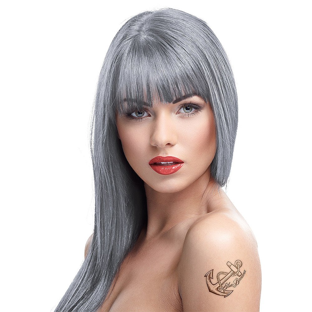 Crazy Color Silver no 027, 100ml - Crema colorante plata