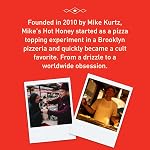 Mike's Hot Honey, Spicy Honey Infused With Chili Peppers, 10oz Bottle | Sweet Heat Honey, Hot Sauce, Certified Kosher, Gluten-Free, Paleo-Friendly, Perfect for Pizza, Wings, Cheese & More