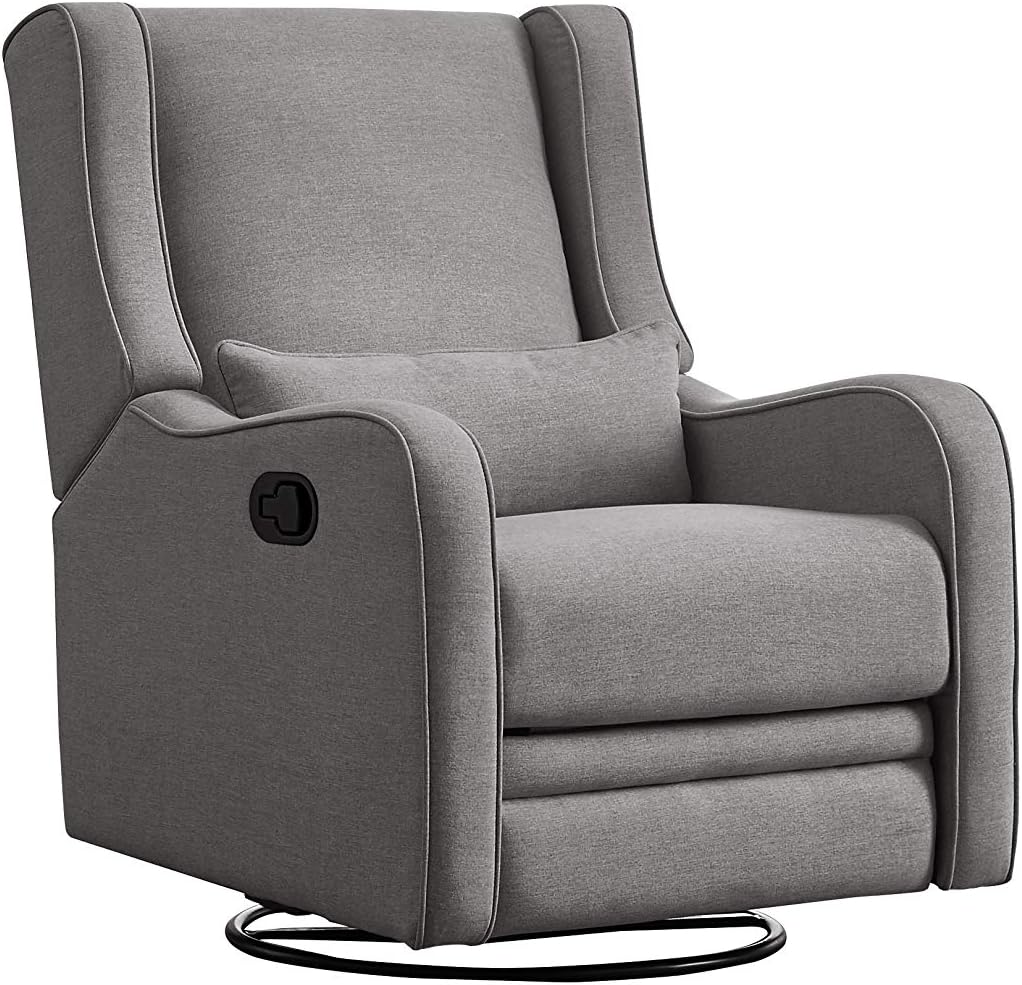 Westwood Design Elsa Manual Glider Rocker Recliner, Harbor