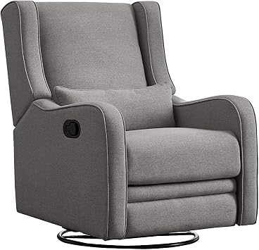 Westwood Design Elsa Manual Glider Rocker Recliner, Harbor