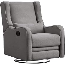 Westwood Design Elsa Manual Glider Rocker Recliner, Harbor