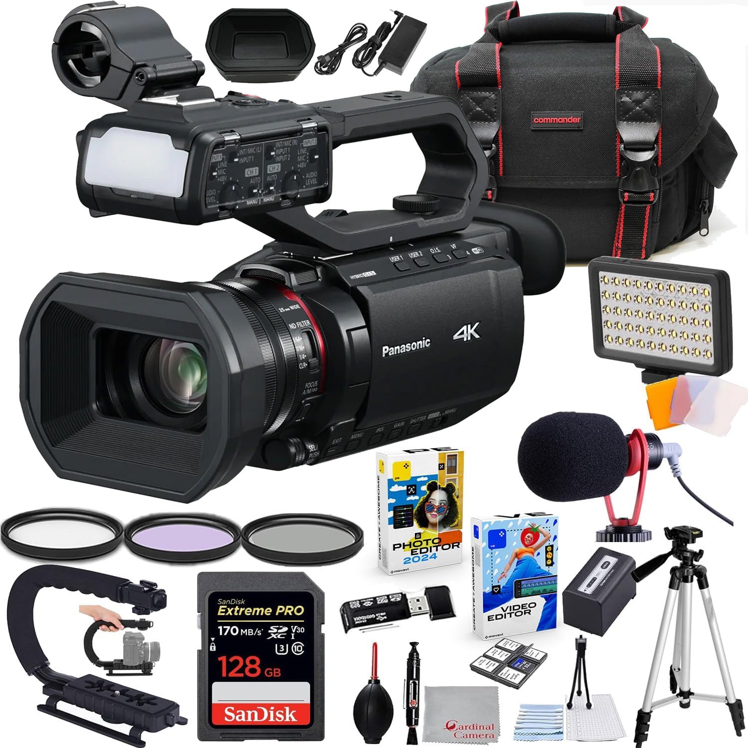 Amazon.com : Panasonic HC-X2100 UHD 4K 3G-SDI/HDMI Pro Camcorder